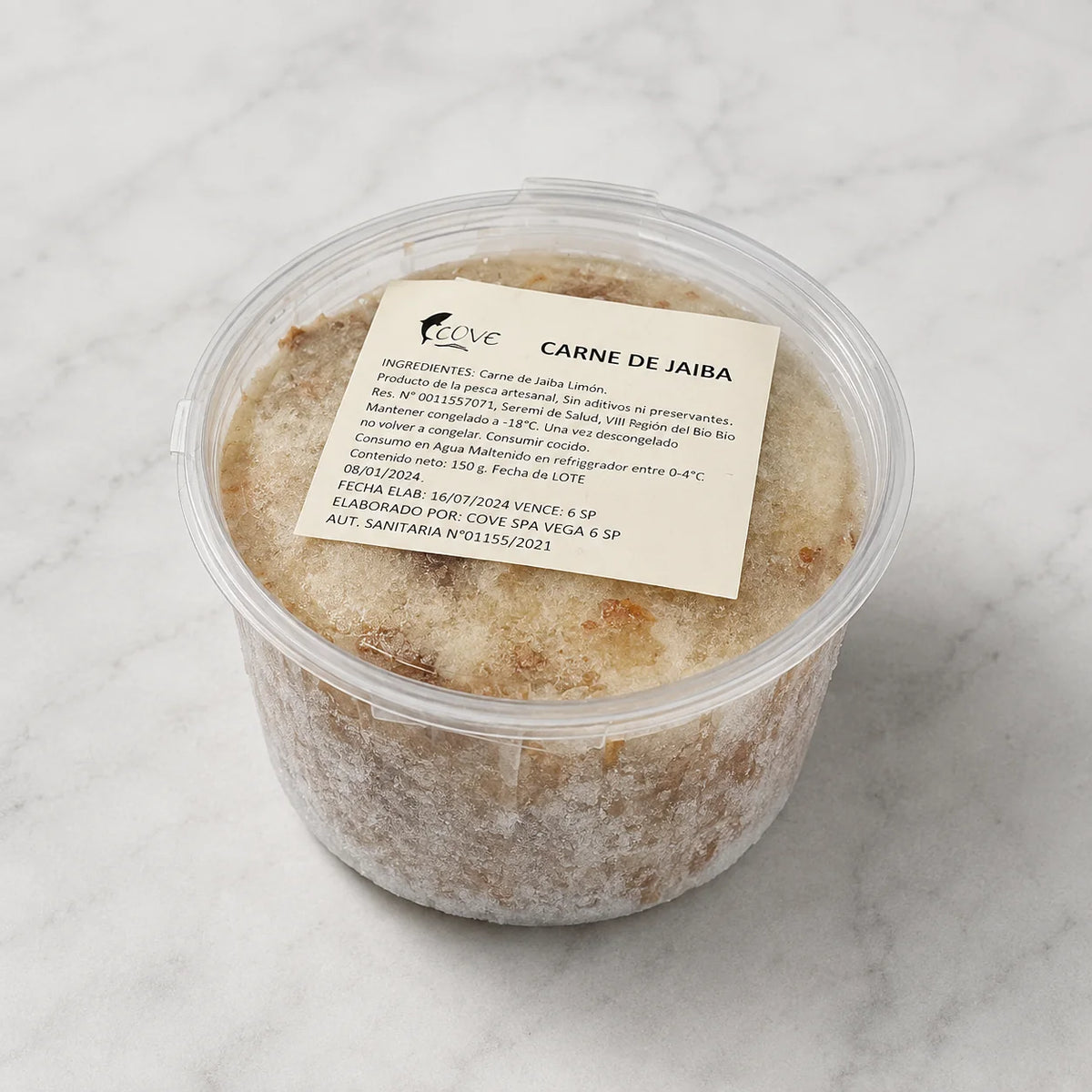 Carne de Jaiba congelado 500 g — Congelados Fisher