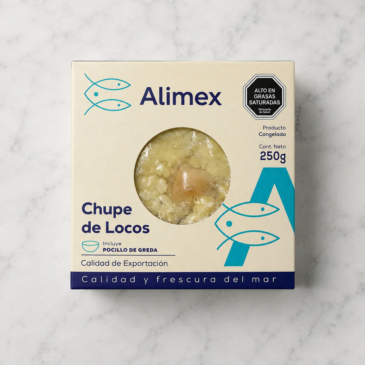 Chupe de Locos congelado 300 g — Congelados Fisher