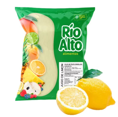 Pulpa de Limón congelado 1 kg — Congelados Fisher