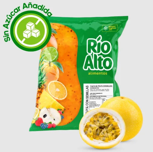 Pulpa de Maracuyá congelado 1 kg — Congelados Fisher