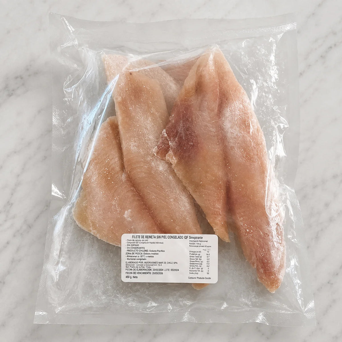 Reineta congelado 1 kg — Congelados Fisher