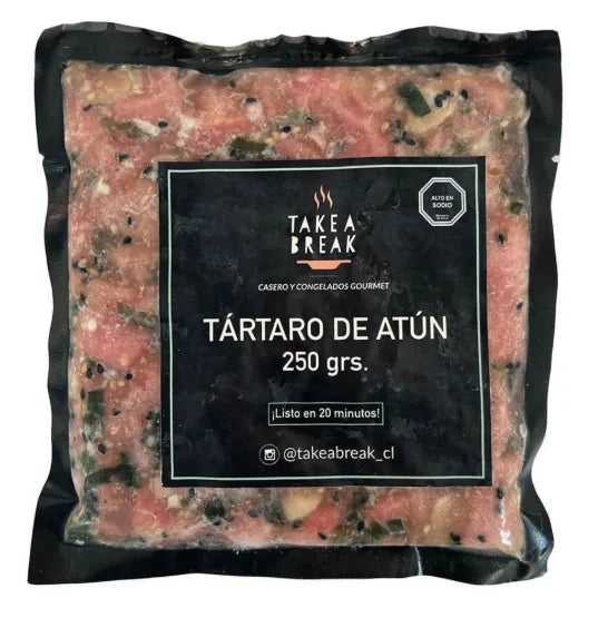 Tártaro de Atún congelado 250 g — Congelados Fisher