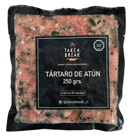 Tártaro de Atún congelado 250 g — Congelados Fisher